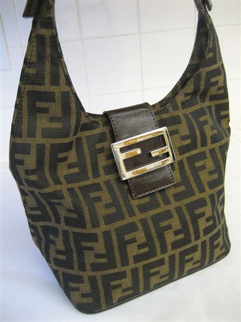 fendi logo zucca pattern|Fendi bag vintage.